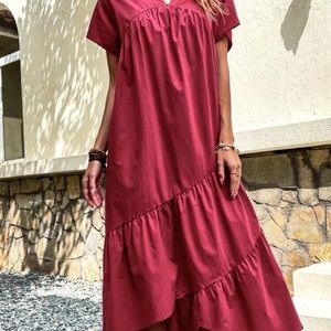 Red Maxi dress